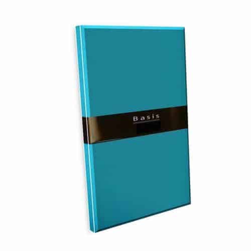 Basis flat sheet - Cotton - Turquoise