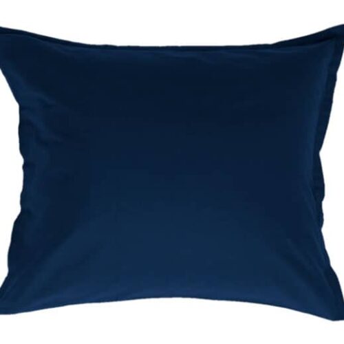 Satin pillowcase in blue