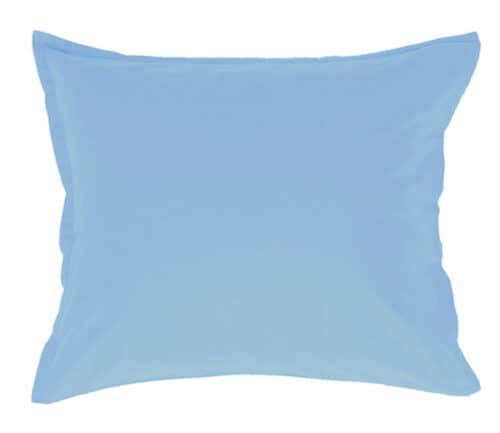 Satin pillowcase in light blue