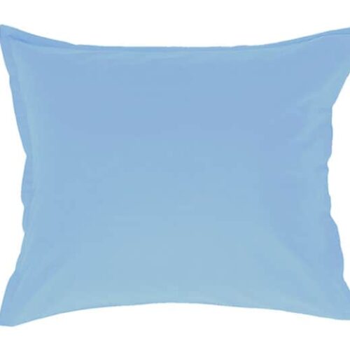 Satin pillowcase in light blue