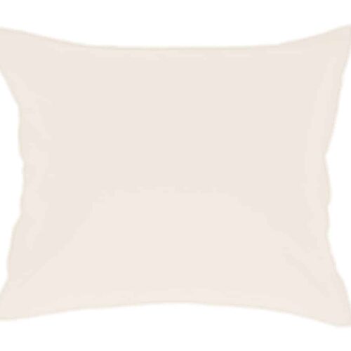 Satin pillowcase in off white