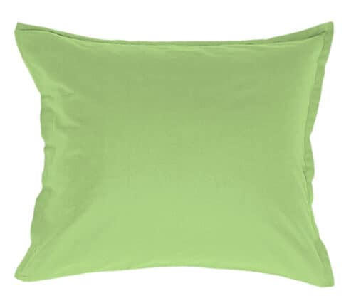 Satin pillowcase in light green