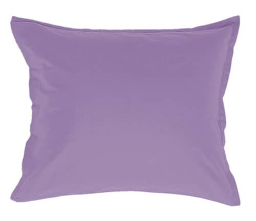 Satin pillowcase in light purple