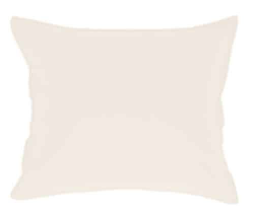 Cotton pillowcase in off white