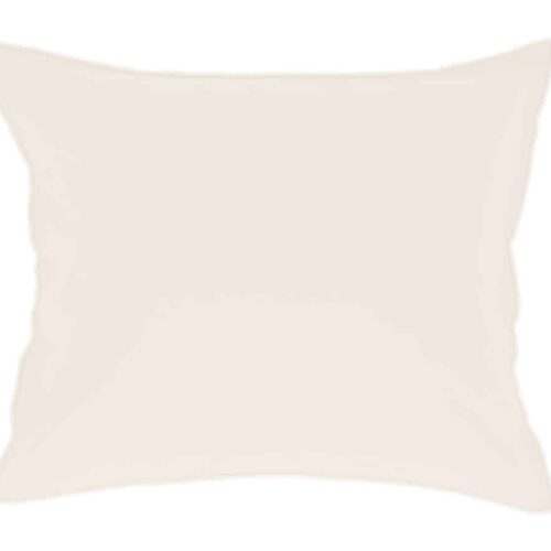 Cotton pillowcase in off white