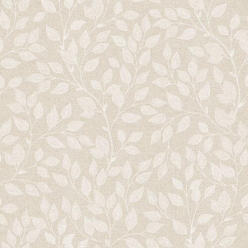 Voksdug - ARICA - Beige Blade - 140 cm - 20m pr. rulle