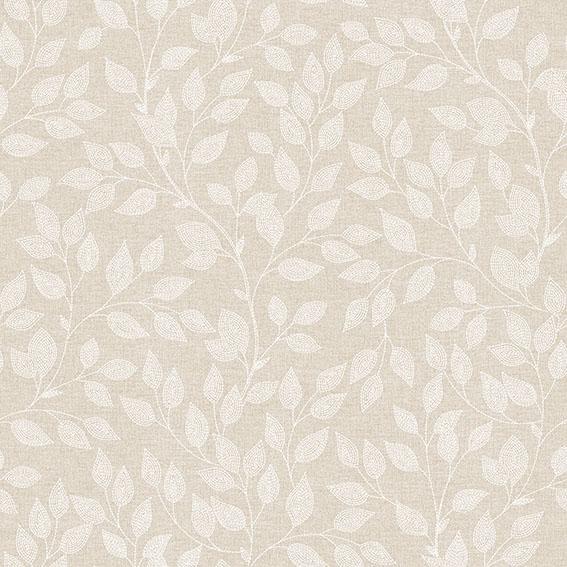 Voksdug - ARICA - Beige Blade - 140 cm - 20m pr. rulle