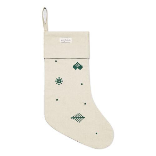 BRODERET JULESOK - JULIA - GRØN